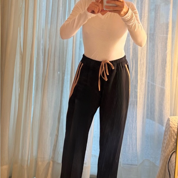 Reiss Frazer Side Striped Tapered Track Pants - Picture 4 of 6